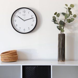 12 Inch Non Ticking Wall Clock Home & Office